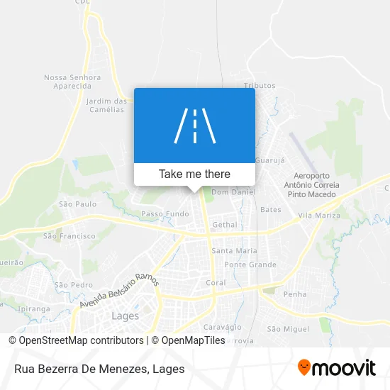 Rua Bezerra De Menezes map