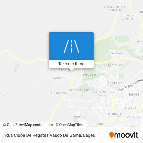 Rua Clube De Regatas Vasco Da Gama map
