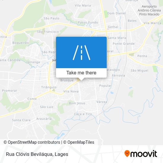 Rua Clóvis Beviláqua map