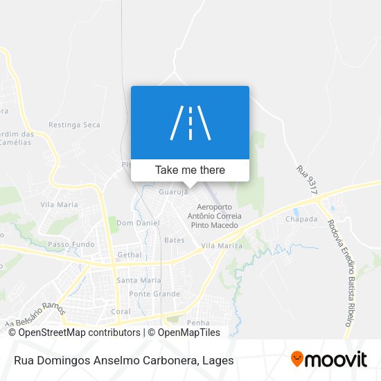Rua Domingos Anselmo Carbonera map