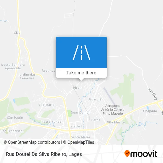 Rua Doutel Da Silva Ribeiro map