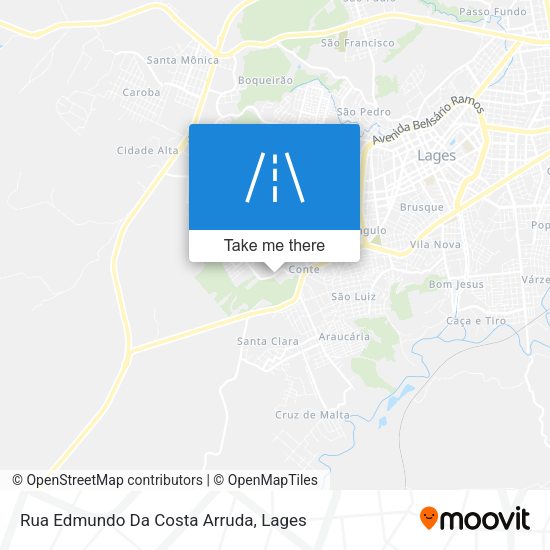 Rua Edmundo Da Costa Arruda map