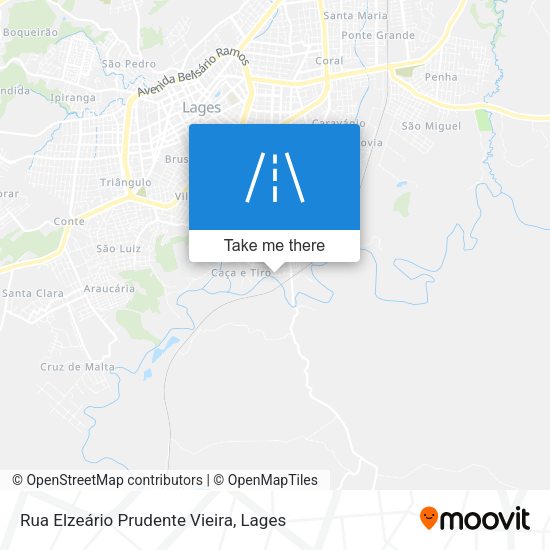 Rua Elzeário Prudente Vieira map