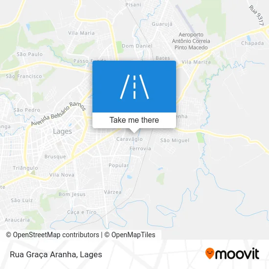Rua Graça Aranha map