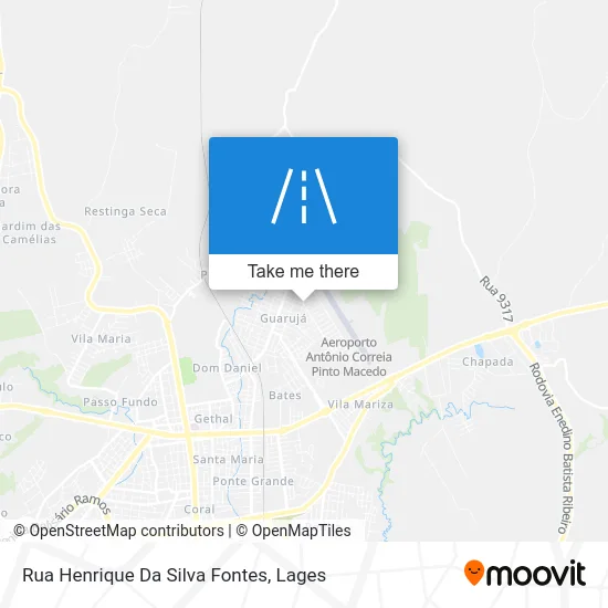 Rua Henrique Da Silva Fontes map