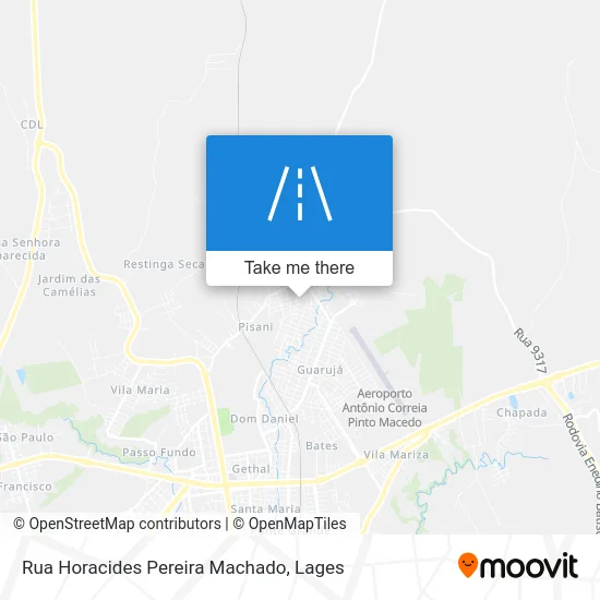 Rua Horacides Pereira Machado map