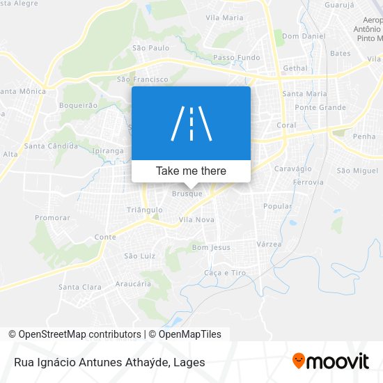 Rua Ignácio Antunes Athaýde map