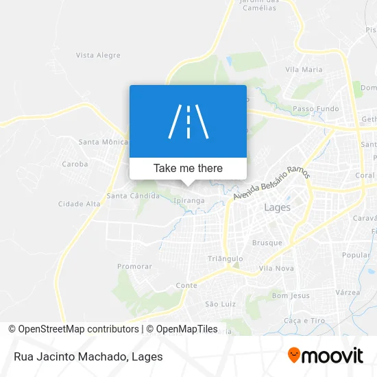 Rua Jacinto Machado map