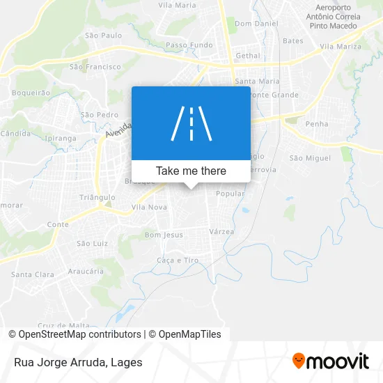 Rua Jorge Arruda map
