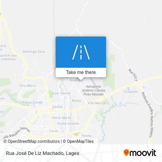 Rua José De Liz Machado map