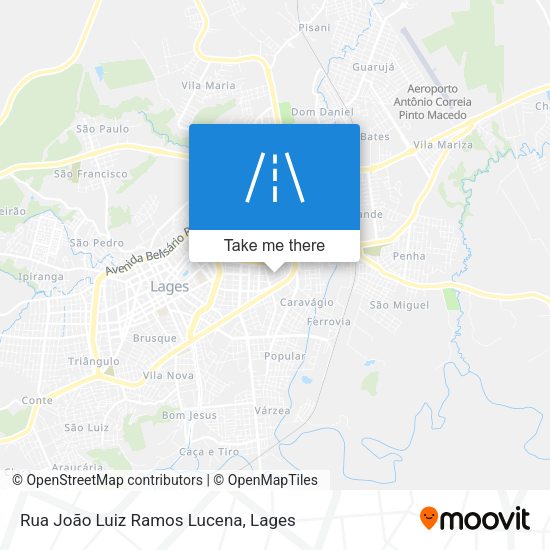 Rua João Luiz Ramos Lucena map