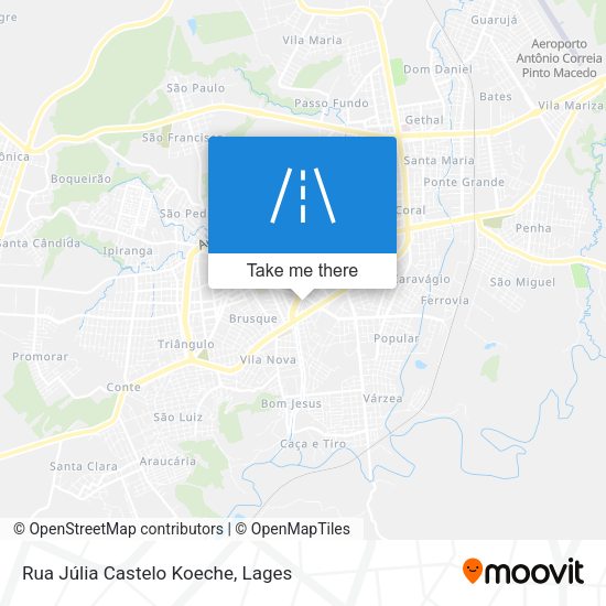 Rua Júlia Castelo Koeche map