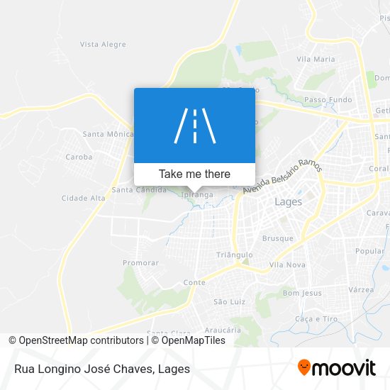 Rua Longino José Chaves map