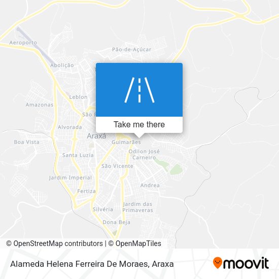 Alameda Helena Ferreira De Moraes map