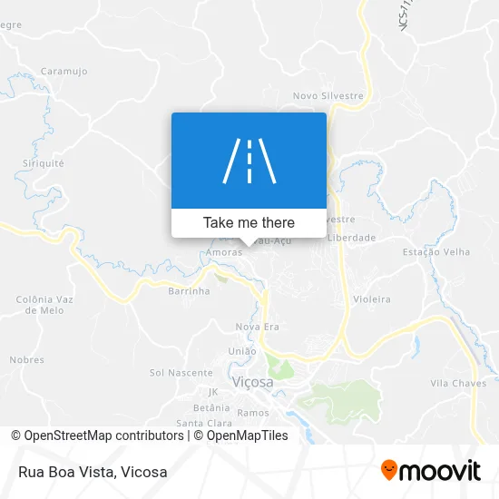 Rua Boa Vista map