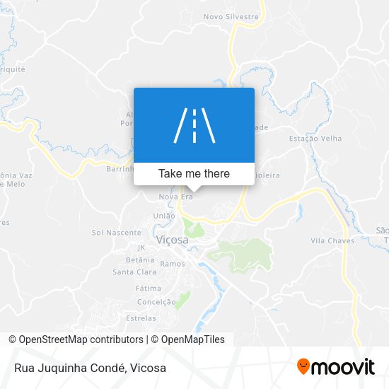 Rua Juquinha Condé map