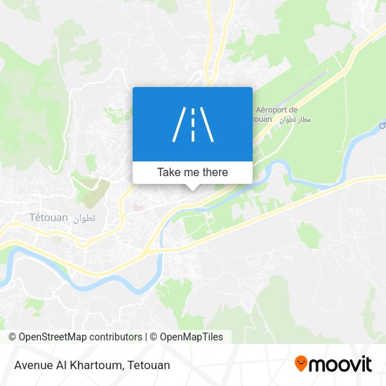 Avenue Al Khartoum map