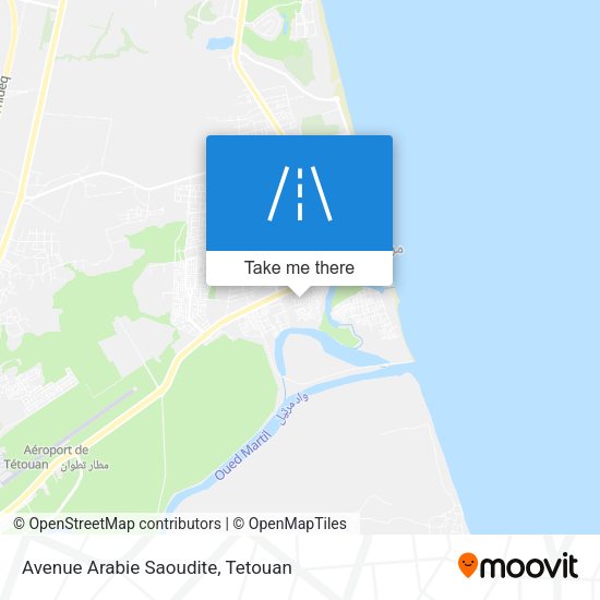 Avenue Arabie Saoudite map