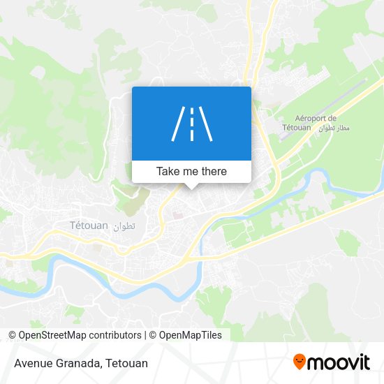 Avenue Granada map