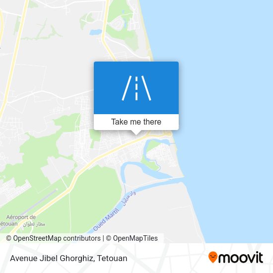 Avenue Jibel Ghorghiz map