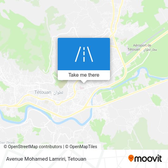 Avenue Mohamed Lamriri map