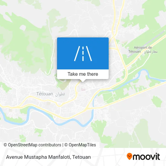 Avenue Mustapha Manfaloti map