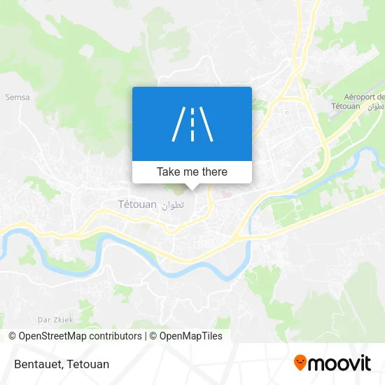 Bentauet map