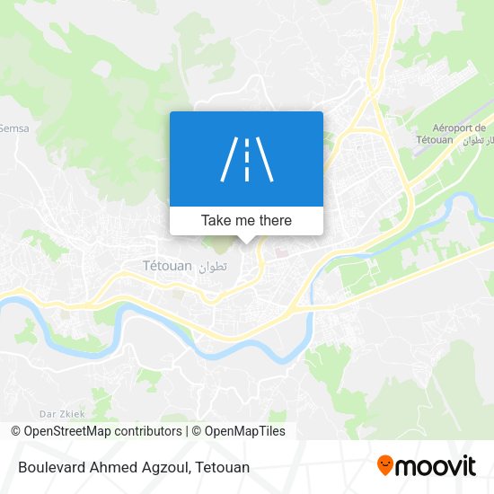Boulevard Ahmed Agzoul map