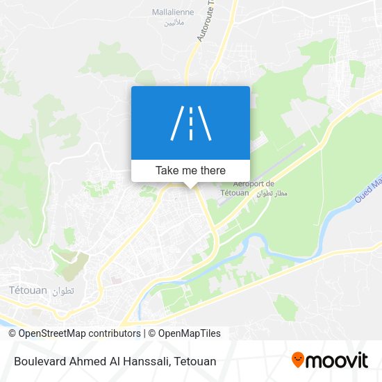 Boulevard Ahmed Al Hanssali map