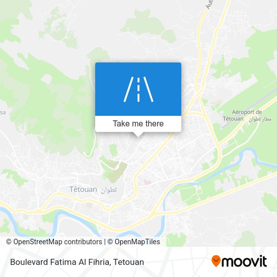 Boulevard Fatima Al Fihria map