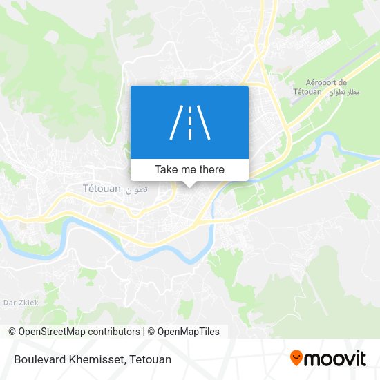 Boulevard Khemisset map