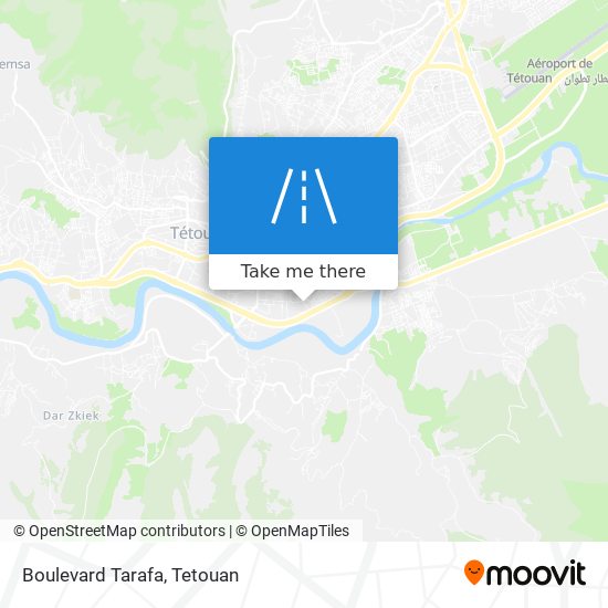 Boulevard Tarafa map