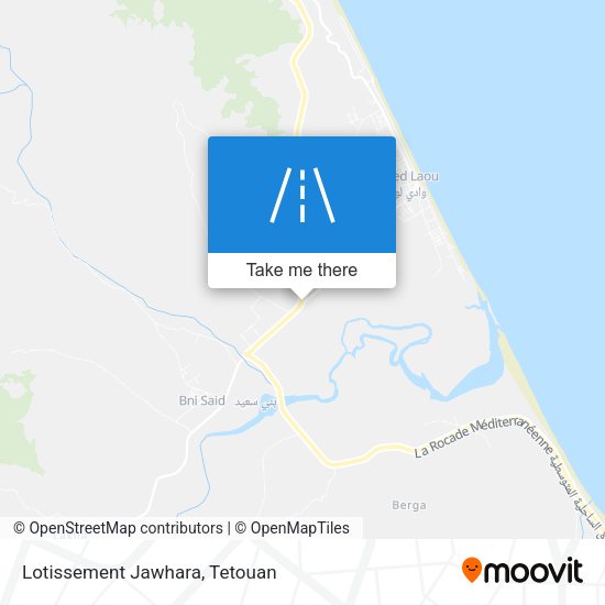 Lotissement Jawhara map