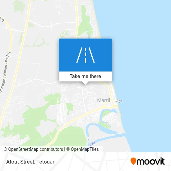 Atout Street map