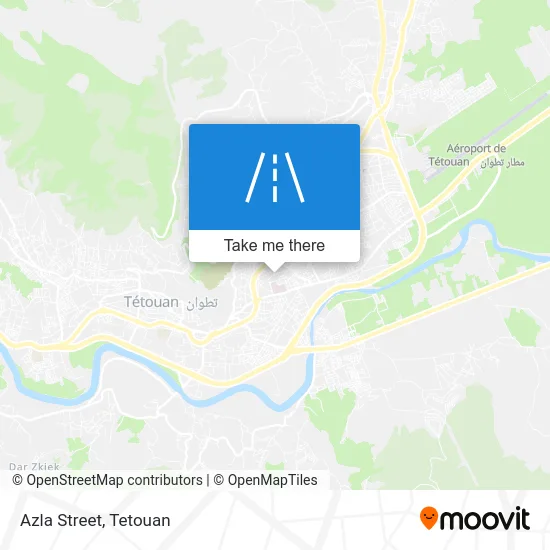 Azla Street map
