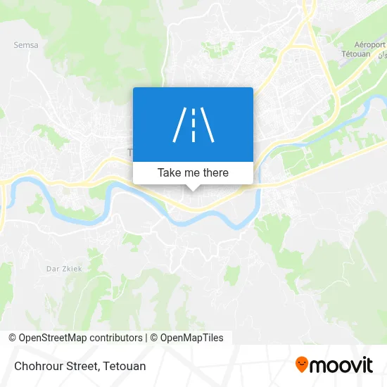 Chohrour Street map