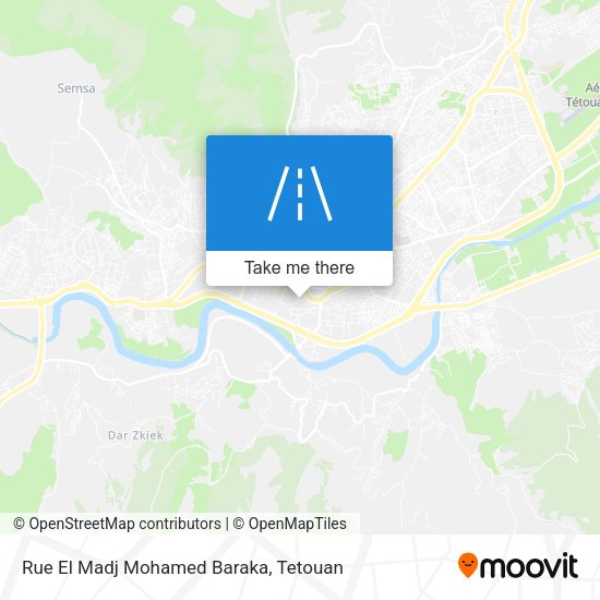 Rue El Madj Mohamed Baraka map
