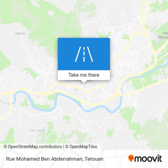 Rue Mohamed Ben Abderrahman map