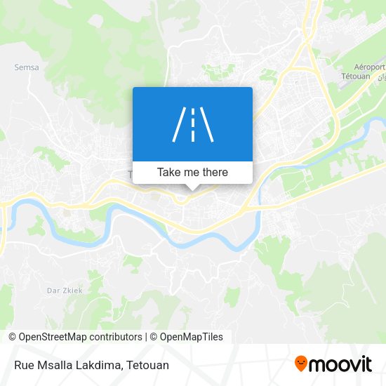 Rue Msalla Lakdima map