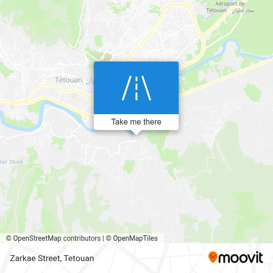 Zarkae Street map