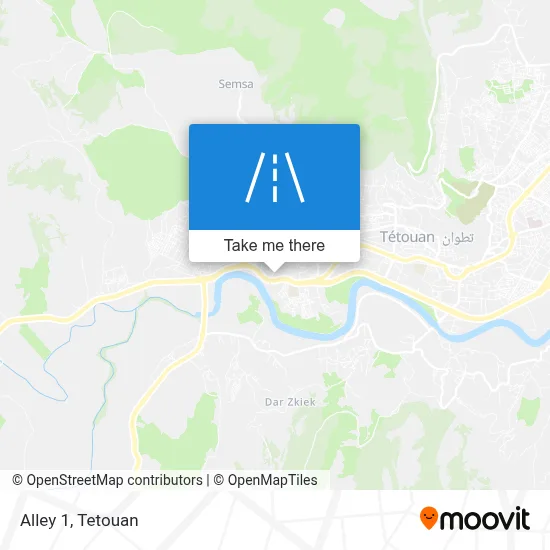 Alley 1 map