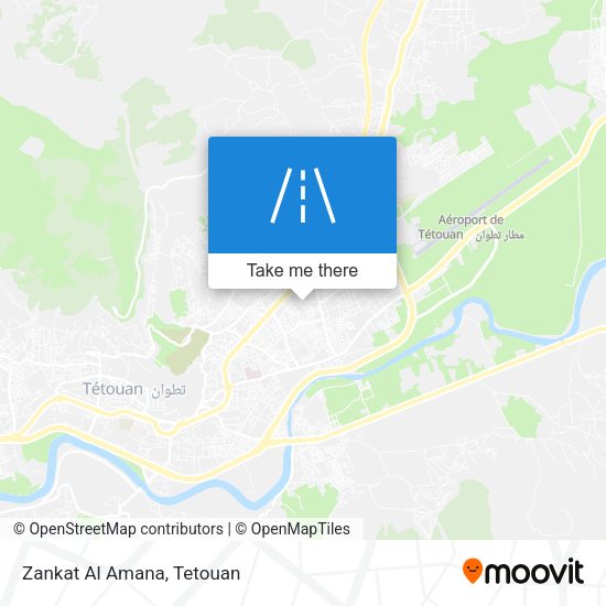 Zankat Al Amana map