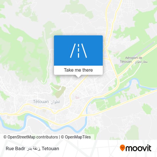 Rue Badr زنقة بدر map