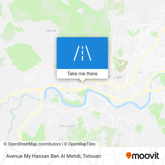 Avenue My Hassan Ben Al Mehdi map