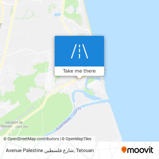 Avenue Palestine شارع فلسطين map