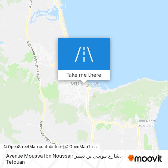 Avenue Moussa Ibn Noussair شارع موسى بن نصير map