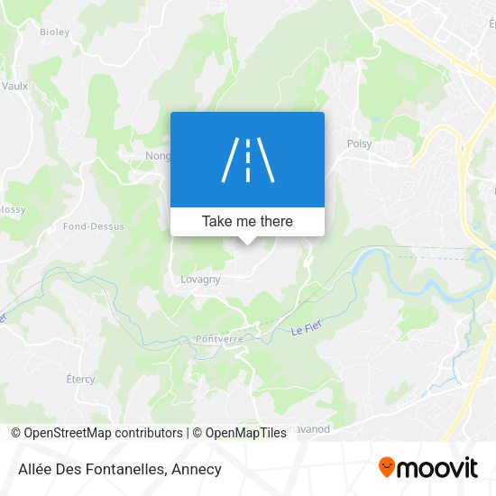 Allée Des Fontanelles map