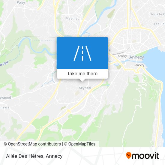 Allée Des Hêtres map