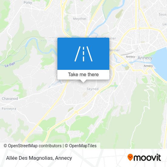 Allée Des Magnolias map