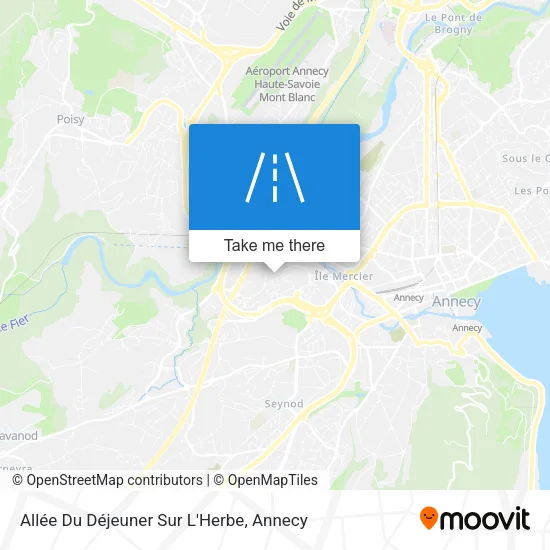 Allée Du Déjeuner Sur L'Herbe map